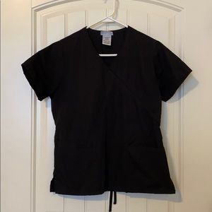 Black Scrub Top